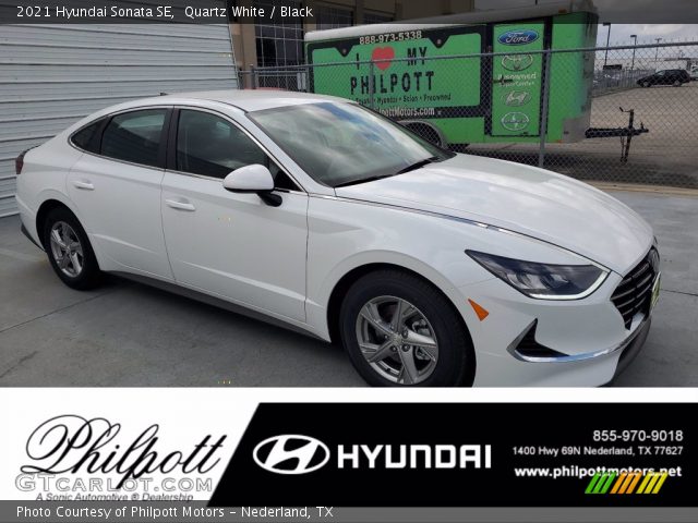 2021 Hyundai Sonata SE in Quartz White