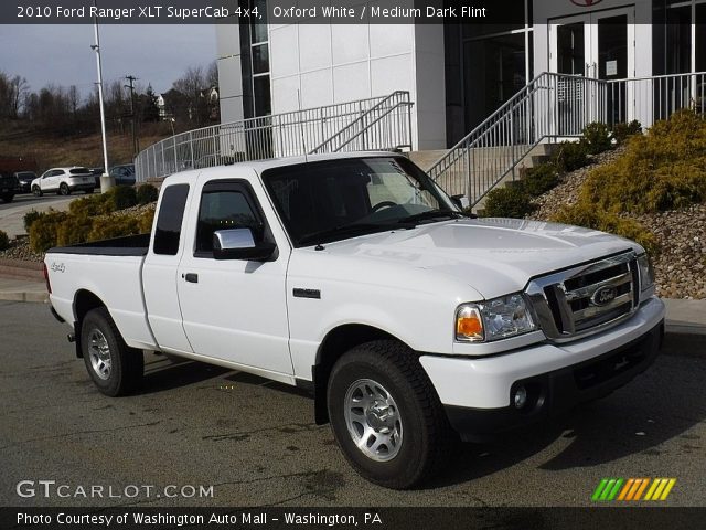 2010 Ford Ranger XLT SuperCab 4x4 in Oxford White