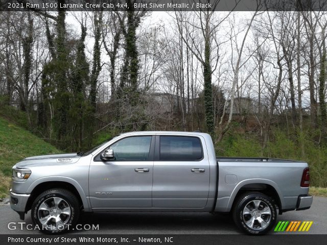 2021 Ram 1500 Laramie Crew Cab 4x4 in Billet Silver Metallic