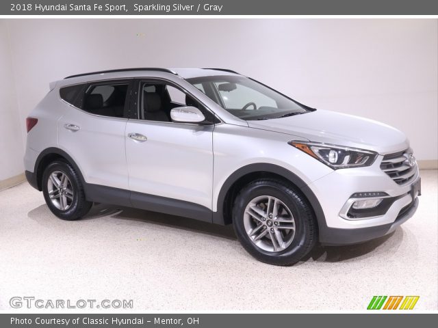 2018 Hyundai Santa Fe Sport  in Sparkling Silver