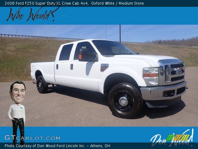 2008 Ford F250 Super Duty XL Crew Cab 4x4 in Oxford White