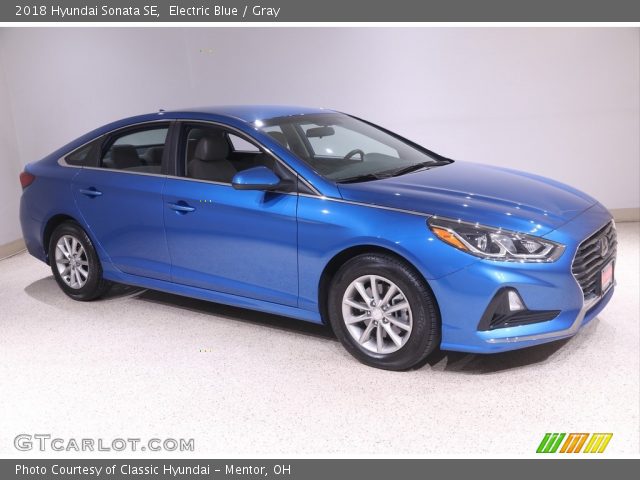 2018 Hyundai Sonata SE in Electric Blue