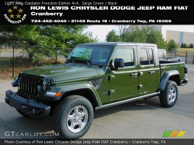 2021 Jeep Gladiator Freedom Edition 4x4 in Sarge Green