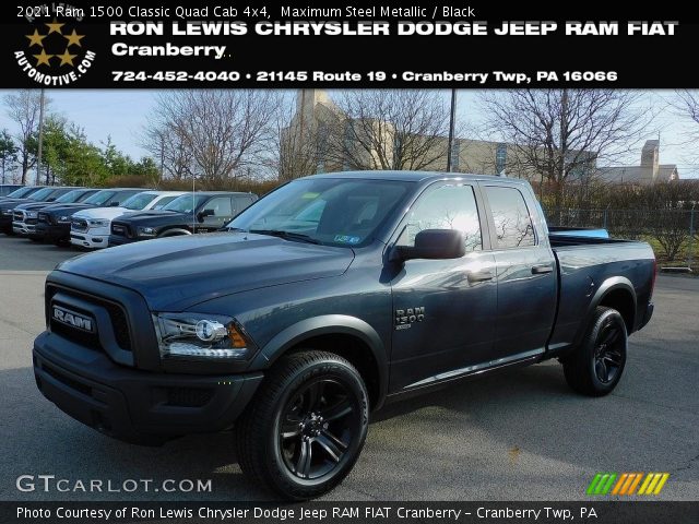 2021 Ram 1500 Classic Quad Cab 4x4 in Maximum Steel Metallic