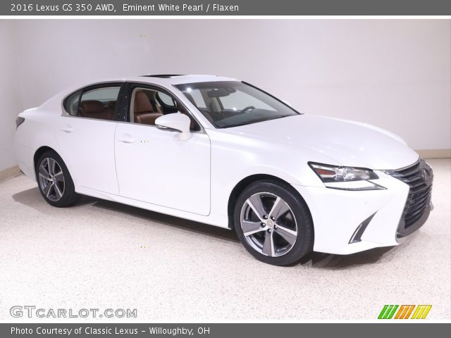 2016 Lexus GS 350 AWD in Eminent White Pearl