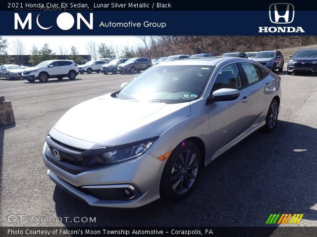 2021 Honda Civic EX Sedan in Lunar Silver Metallic