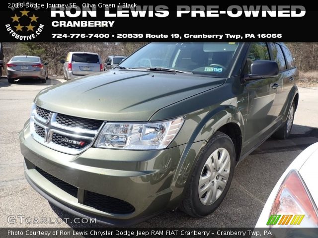 2018 Dodge Journey SE in Olive Green