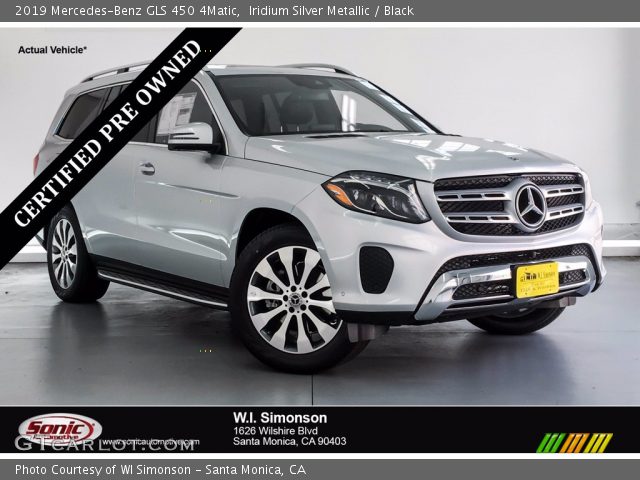 2019 Mercedes-Benz GLS 450 4Matic in Iridium Silver Metallic