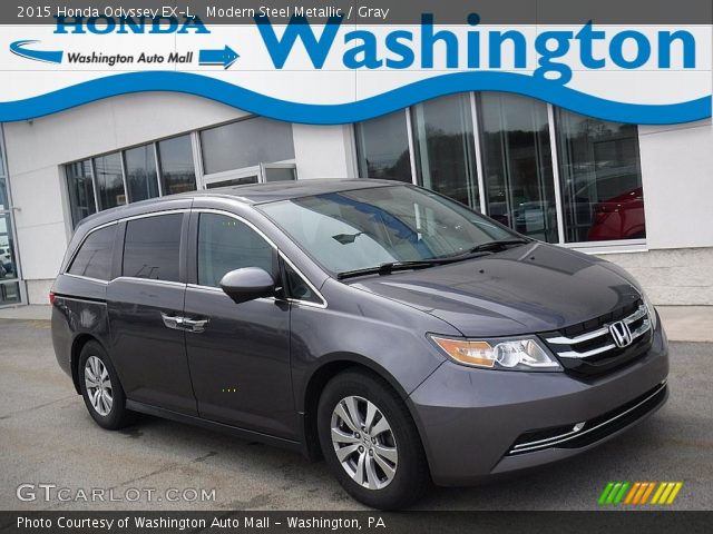 2015 Honda Odyssey EX-L in Modern Steel Metallic