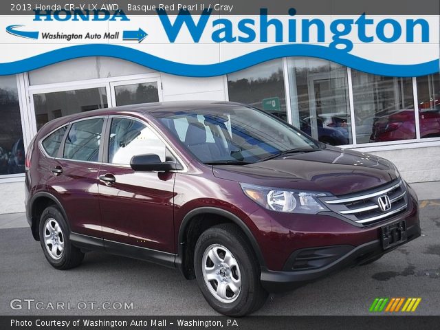 2013 Honda CR-V LX AWD in Basque Red Pearl II