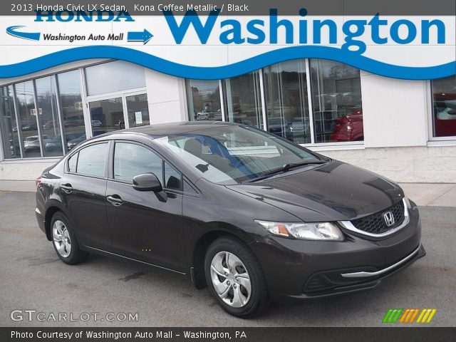 2013 Honda Civic LX Sedan in Kona Coffee Metallic