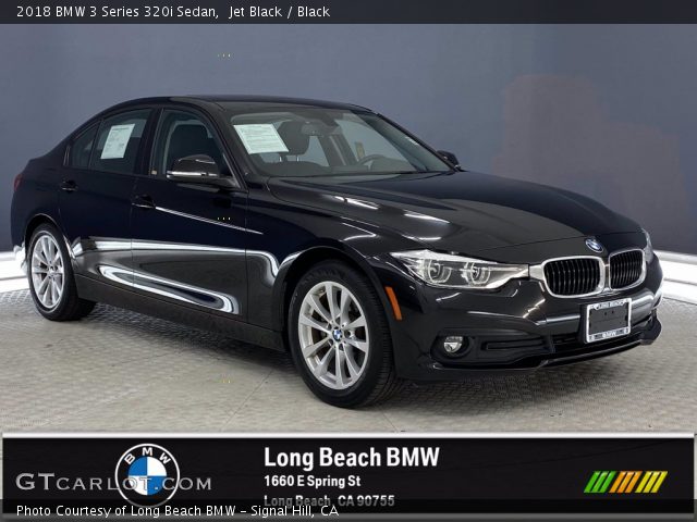 2018 BMW 3 Series 320i Sedan in Jet Black