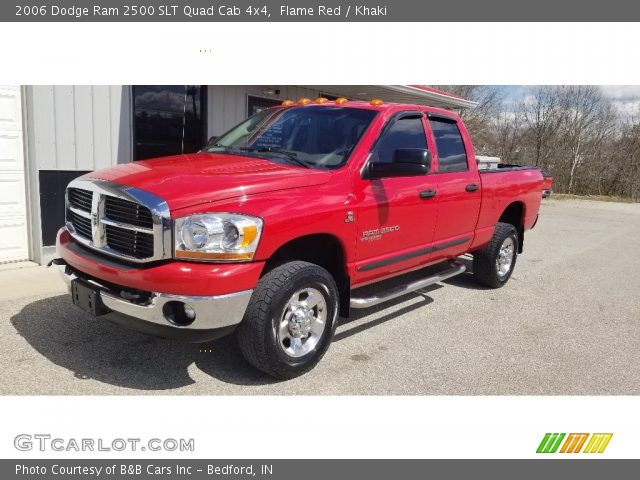 2006 Dodge Ram 2500 SLT Quad Cab 4x4 in Flame Red