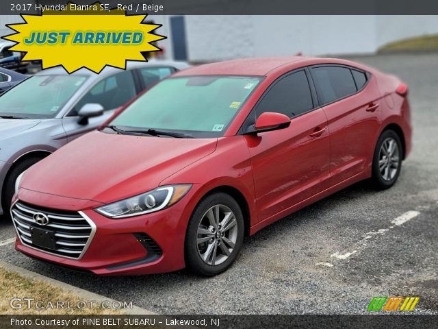 2017 Hyundai Elantra SE in Red