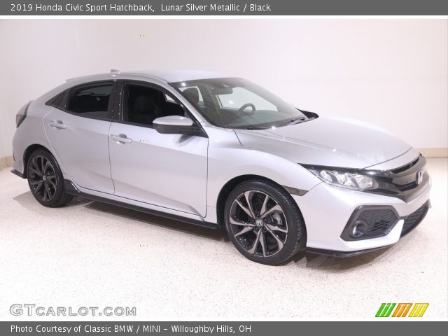 2019 Honda Civic Sport Hatchback in Lunar Silver Metallic