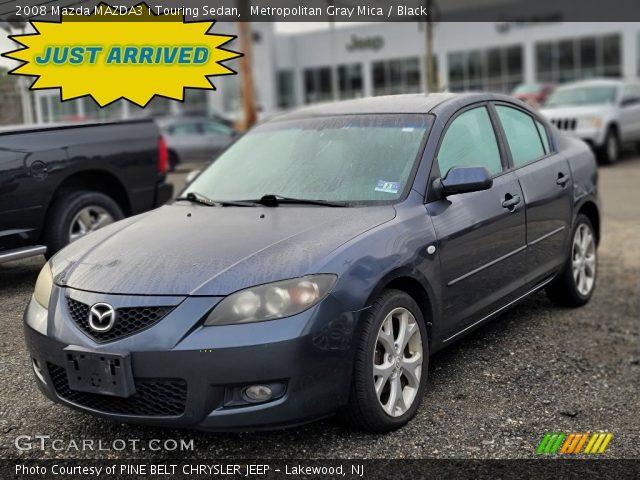 2008 Mazda MAZDA3 i Touring Sedan in Metropolitan Gray Mica