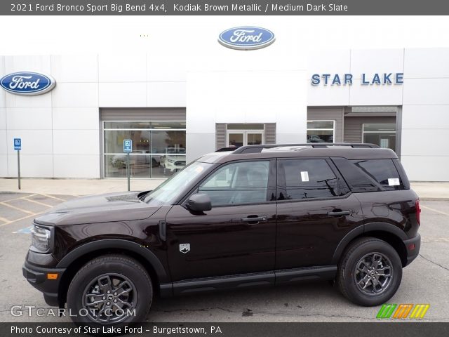 2021 Ford Bronco Sport Big Bend 4x4 in Kodiak Brown Metallic