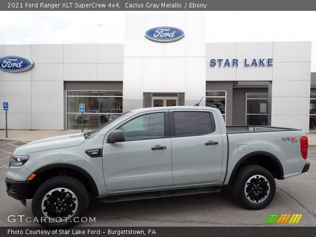 2021 Ford Ranger XLT SuperCrew 4x4 in Cactus Gray Metallic