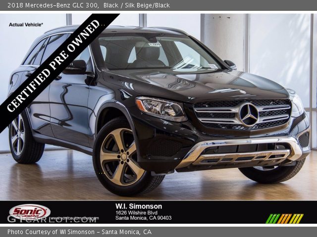 2018 Mercedes-Benz GLC 300 in Black