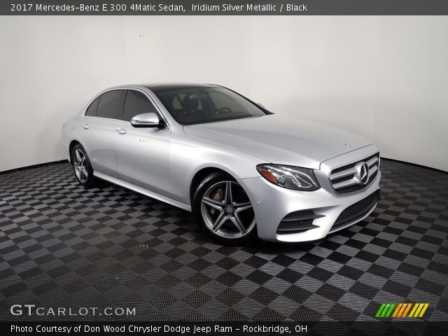 2017 Mercedes-Benz E 300 4Matic Sedan in Iridium Silver Metallic