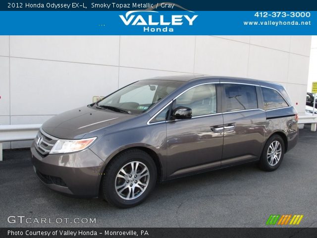 2012 Honda Odyssey EX-L in Smoky Topaz Metallic