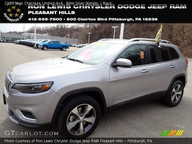 2020 Jeep Cherokee Limited 4x4 in Billet Silver Metallic