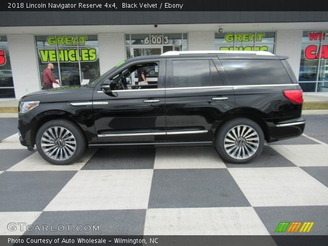 2018 Lincoln Navigator Reserve 4x4 in Black Velvet
