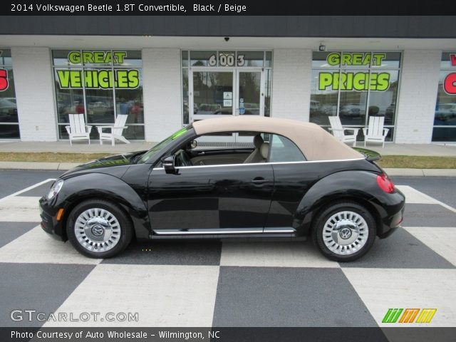 2014 Volkswagen Beetle 1.8T Convertible in Black