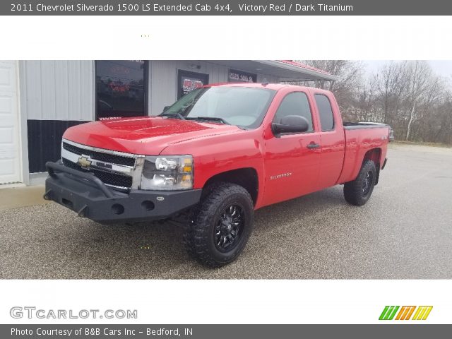 2011 Chevrolet Silverado 1500 LS Extended Cab 4x4 in Victory Red