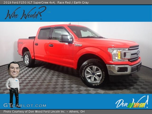 2019 Ford F150 XLT SuperCrew 4x4 in Race Red