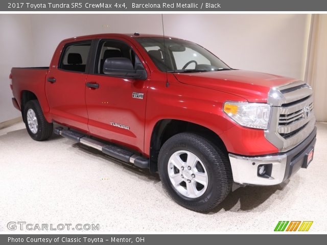 2017 Toyota Tundra SR5 CrewMax 4x4 in Barcelona Red Metallic
