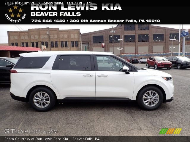 2022 Kia Carnival LX in Snow White Pearl