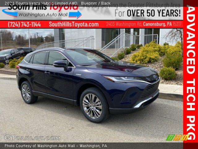 2021 Toyota Venza Hybrid Limited AWD in Blueprint