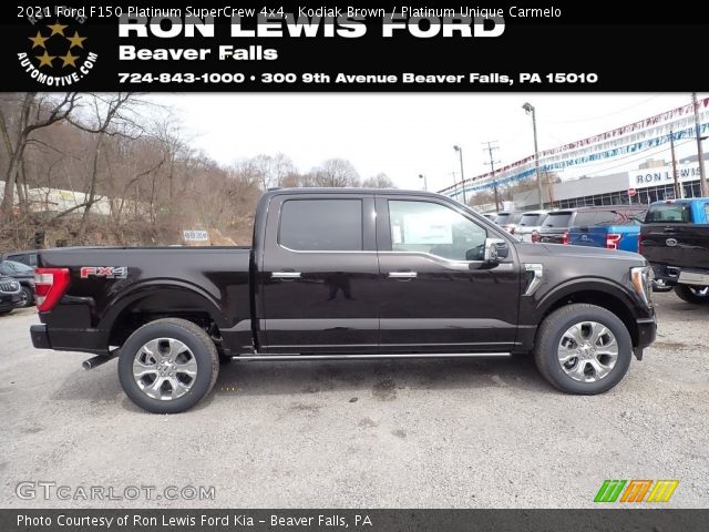 2021 Ford F150 Platinum SuperCrew 4x4 in Kodiak Brown