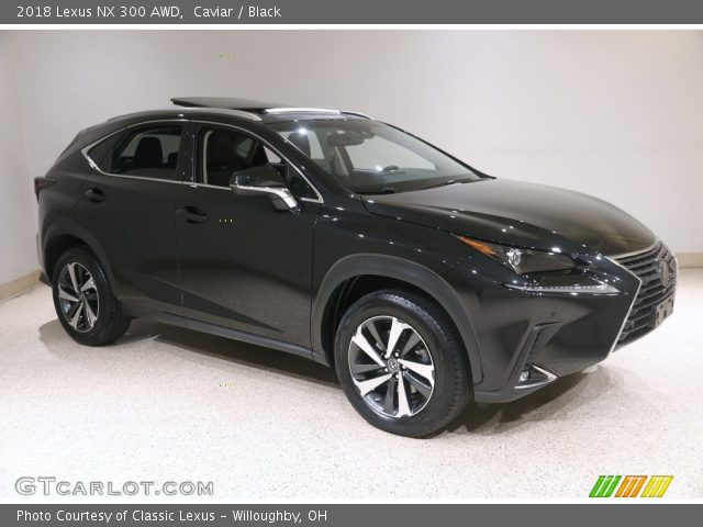 2018 Lexus NX 300 AWD in Caviar