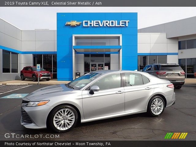 2019 Toyota Camry XLE in Celestial Silver Metallic