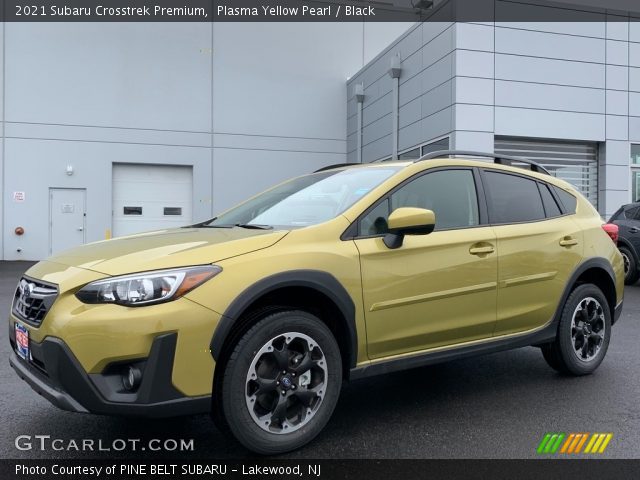 2021 Subaru Crosstrek Premium in Plasma Yellow Pearl