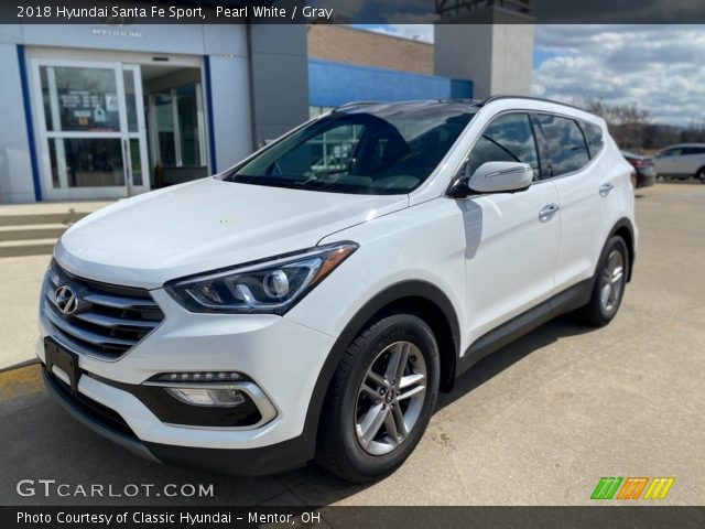 2018 Hyundai Santa Fe Sport  in Pearl White