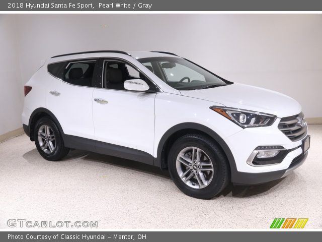 2018 Hyundai Santa Fe Sport  in Pearl White
