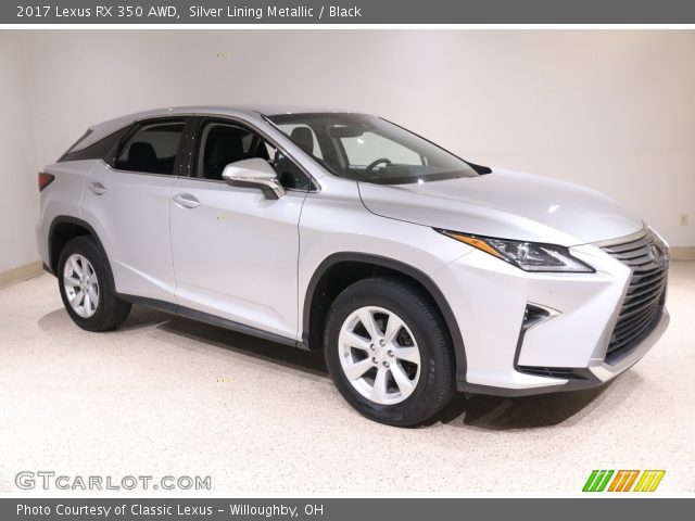 2017 Lexus RX 350 AWD in Silver Lining Metallic