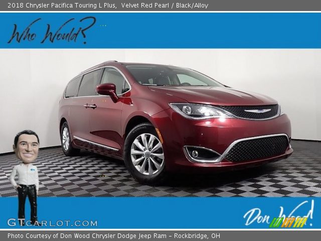 2018 Chrysler Pacifica Touring L Plus in Velvet Red Pearl