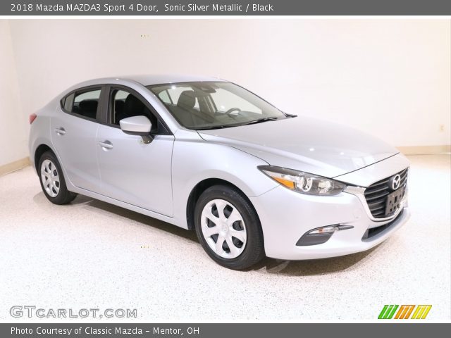 2018 Mazda MAZDA3 Sport 4 Door in Sonic Silver Metallic