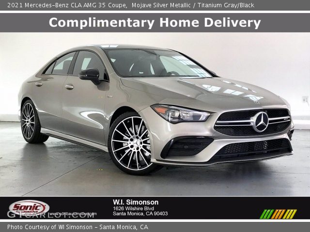 2021 Mercedes-Benz CLA AMG 35 Coupe in Mojave Silver Metallic