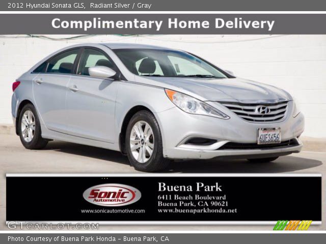 2012 Hyundai Sonata GLS in Radiant Silver