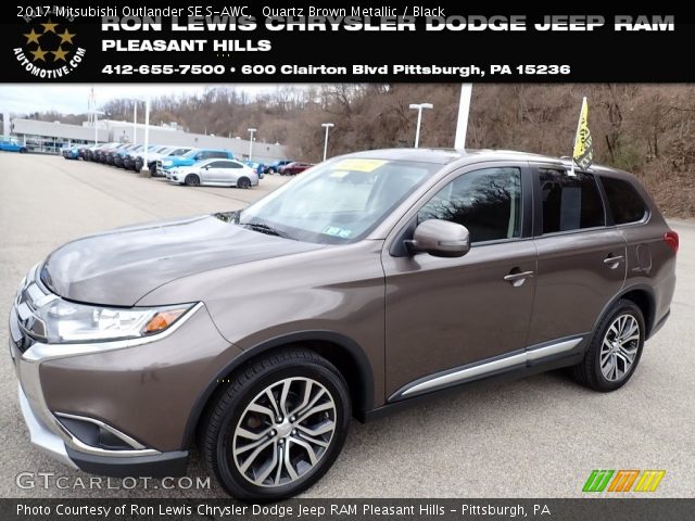 2017 Mitsubishi Outlander SE S-AWC in Quartz Brown Metallic