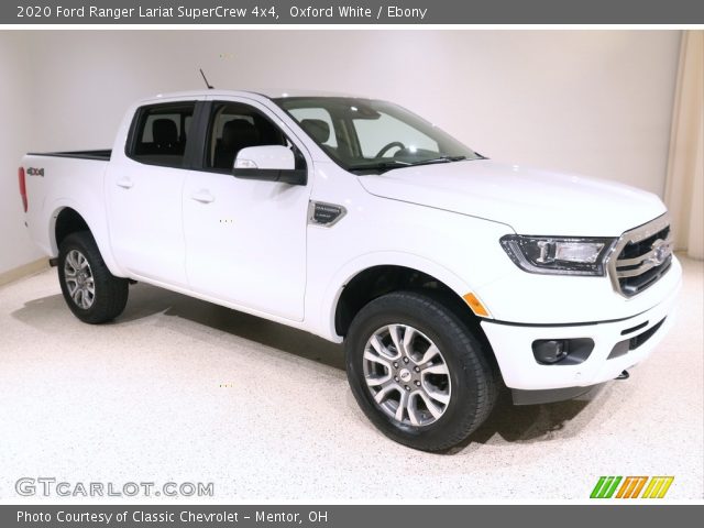 2020 Ford Ranger Lariat SuperCrew 4x4 in Oxford White