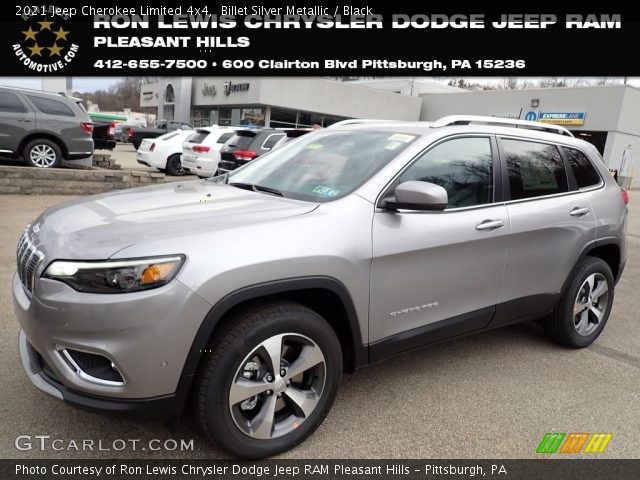 2021 Jeep Cherokee Limited 4x4 in Billet Silver Metallic