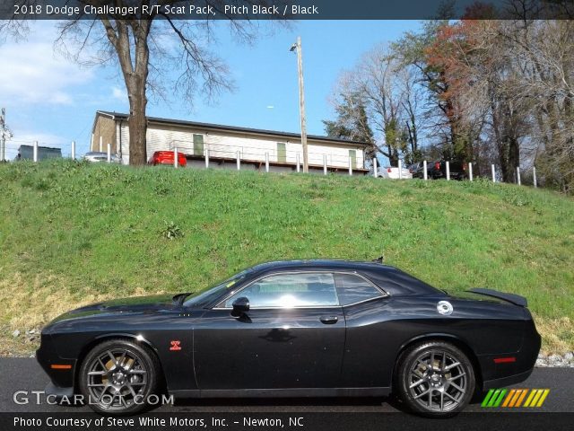 2018 Dodge Challenger R/T Scat Pack in Pitch Black