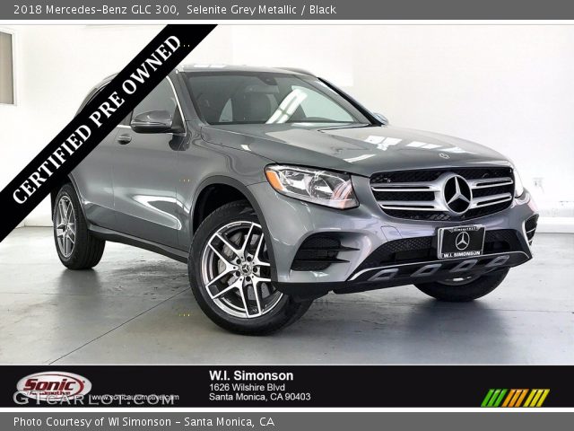 2018 Mercedes-Benz GLC 300 in Selenite Grey Metallic