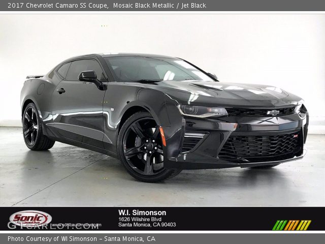 2017 Chevrolet Camaro SS Coupe in Mosaic Black Metallic